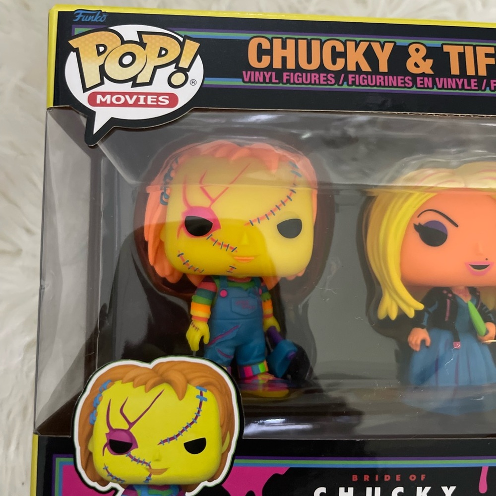 Funko Pop! Chucky & Tiffany Vinyl Figures